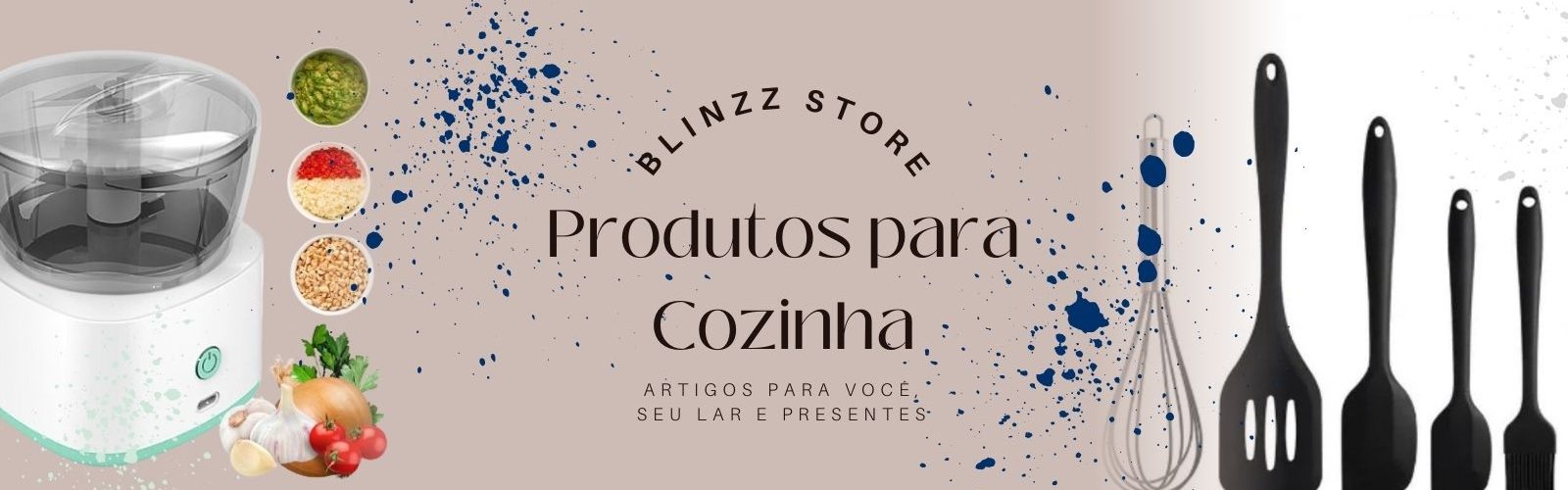 Banner Produtos para Cozinha Blinzz Store